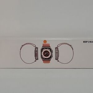 Smart Watch Starlight Sport Orange Band, Waterproof, Heart Rate, Bluetooth